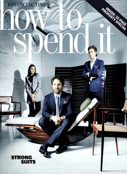Echlin press the financial times how to spend it london discerning kenure house luxury magazine Sam McNally