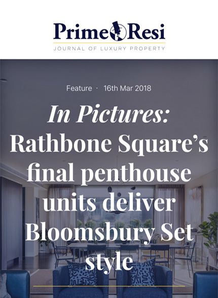 Echlin press primeresi london developments rathbone square penthouse craft article
