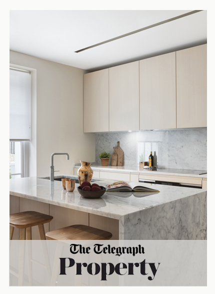 Echlin press the telegraph property trends in kitchen design with Sam McNally and Emily Brooks