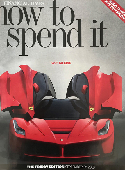 Echlin press the financial times how to spend it london discerning kenure house luxury magazine Sam McNally