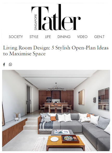 Echlin press singapore tatler open plan broken plan mews house knightsbridge architect