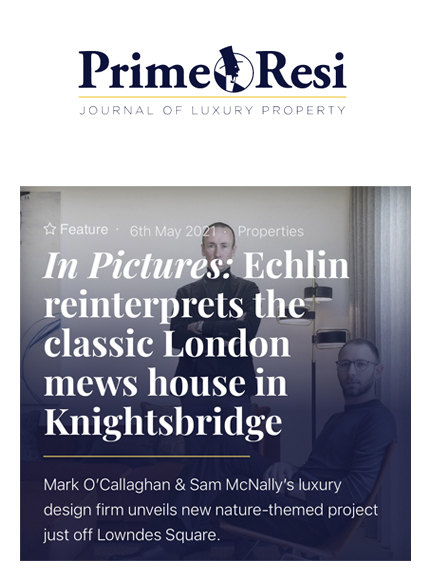 PrimeResi echlin knightsbridge mews london pictures living wall