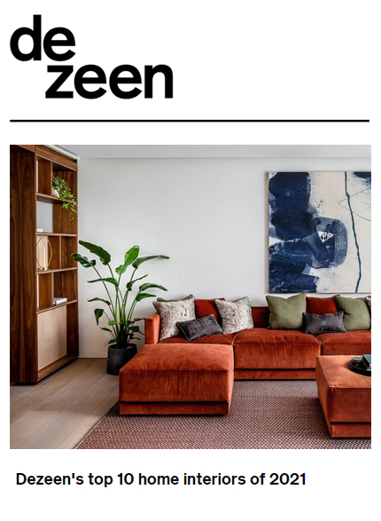 Echlin press dezeen top ten interiors 2021 knightsbridge mews