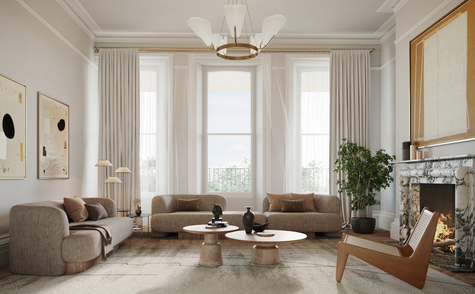 Echlin Grosvenor Square Drawing Room Interior Designer