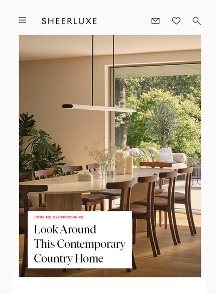 Sheerluxe period features our latest Oxfordshire contemporary country project