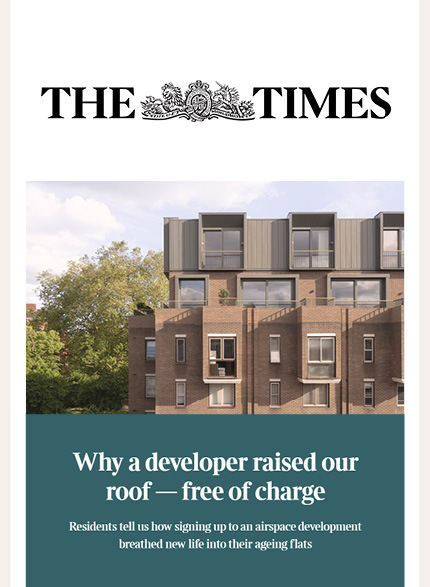 The Times feature piece on our 50 Oakley Square development project